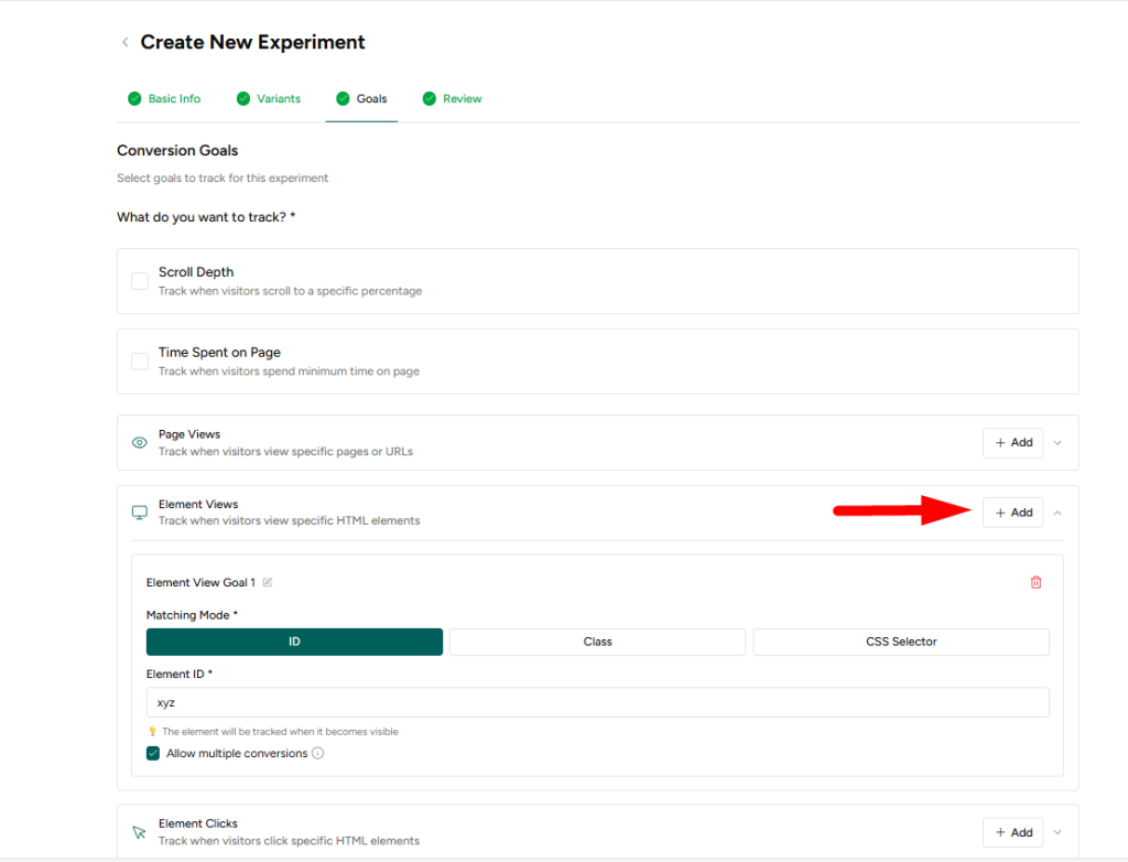 Lets Setup Goal image