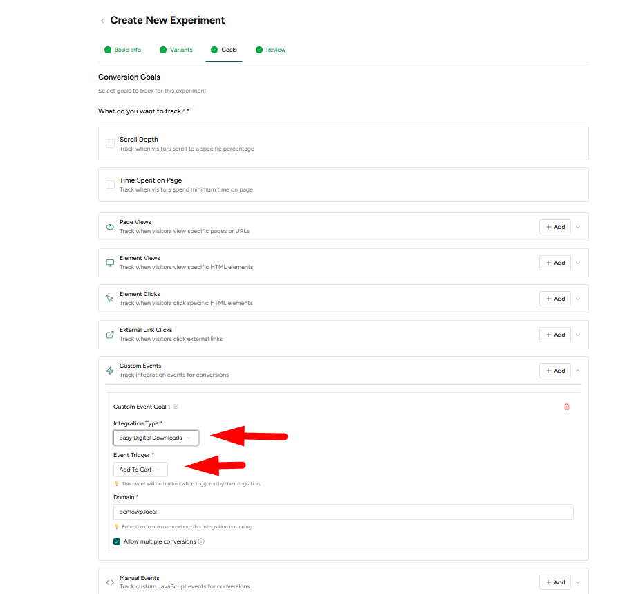 Lets Setup Goal image