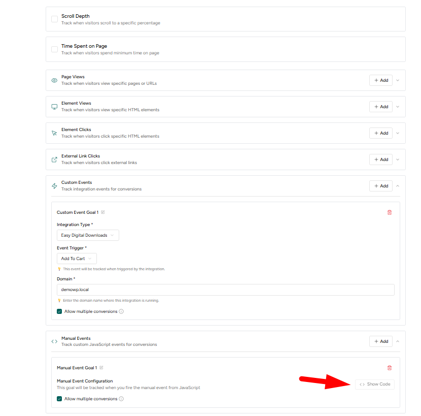 Lets Setup Goal image