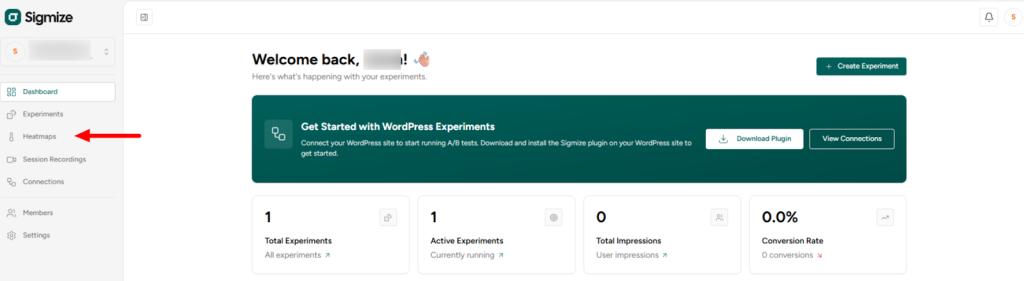 Setting up Heatmaps with Sigmize image