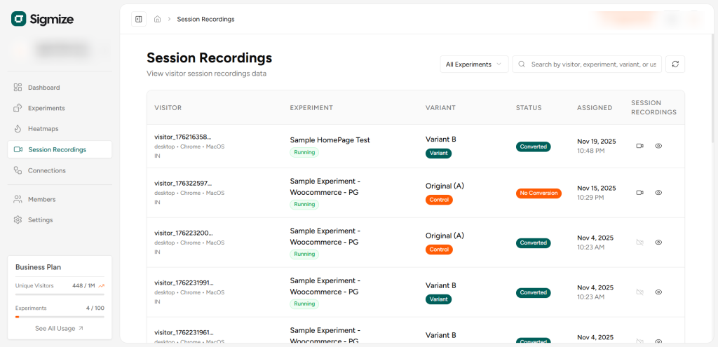 Sigmize - A/B Testing For Wordpress And Woocommerce That Actually Works image