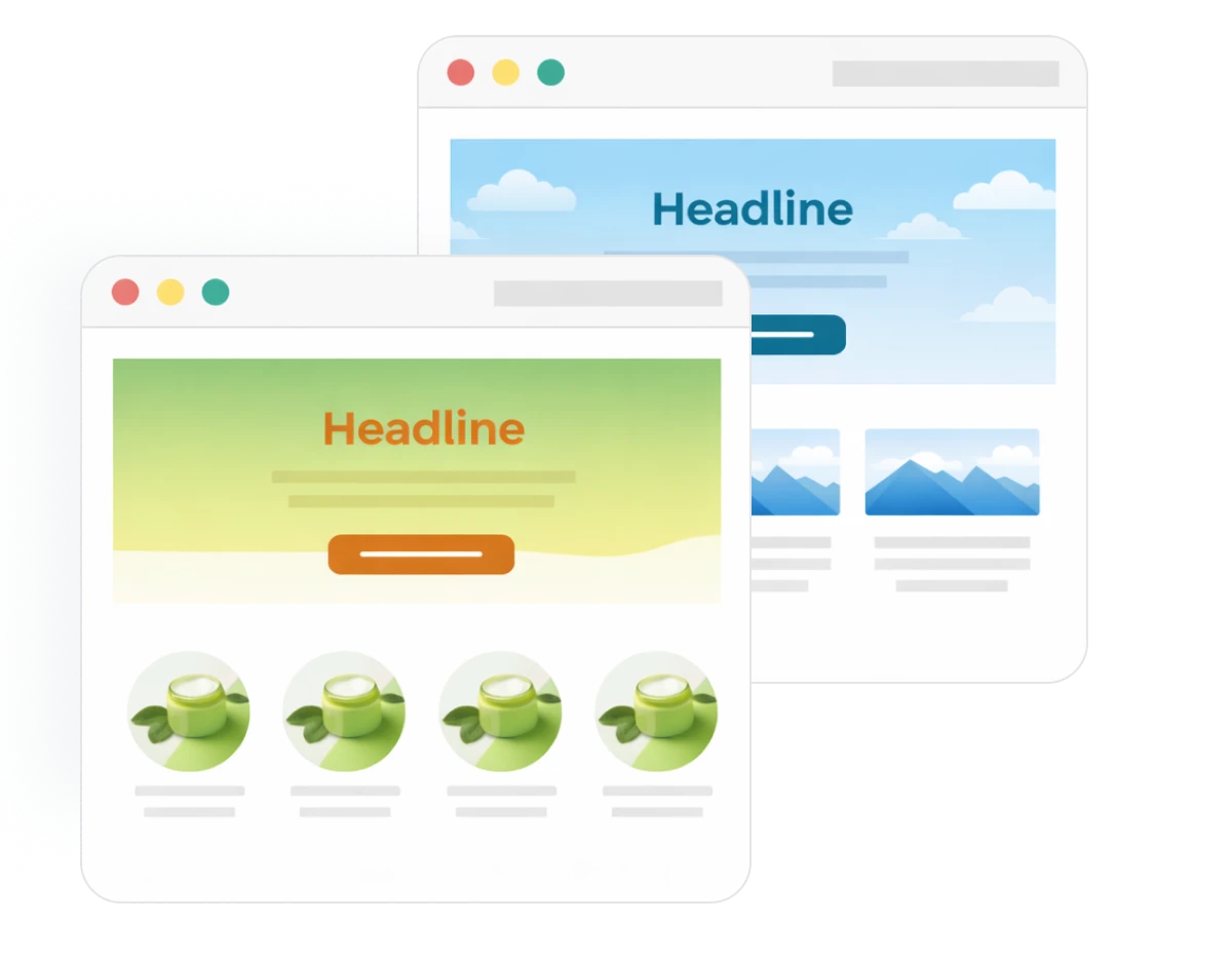 page variation testing