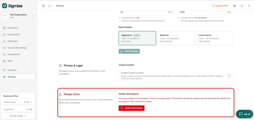 Sigmize Workspaces User Guide -3